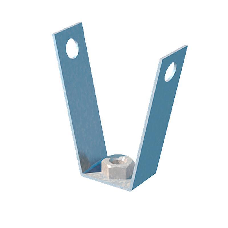Подвес V-образный VPSM8 с гайкой для профнастила М8 КМ LO0902