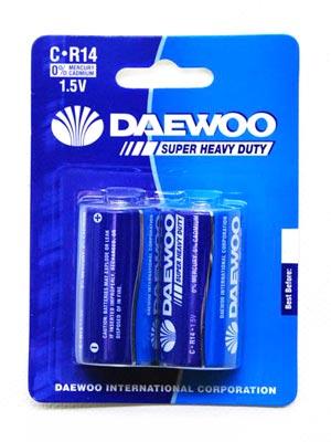 Элемент питания Daewoo R14 BP2 (кратно 2)