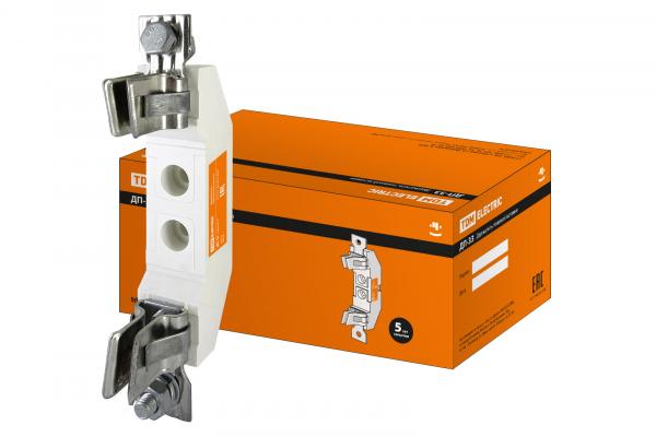 Держатель предохр. габ.  0  160А TDM ДП-33