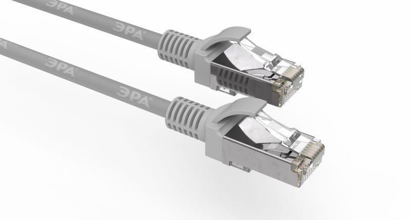 Патч корд F/UTP кат.5e PC-3F-A 3м сер. Simple Эра Б0051383