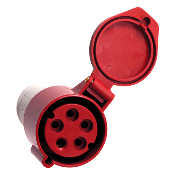 Розетка EKF 215 переносная 3Р+РЕ+N 16А 380В IP44