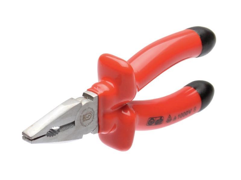 Пассатижи/плоскогубцы диэлектрические 180 мм "Эксперт" до 1000В (КВТ) (70354)