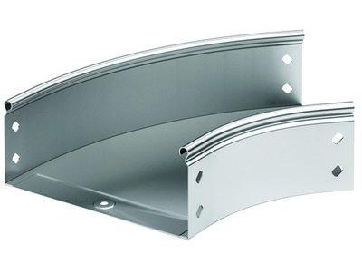 Угол CPO 45 горизонтальный 45° 100х100 в комплекте с крепежными элементами и соед. пластинами, необходимыми для монтажа DKC 36101K