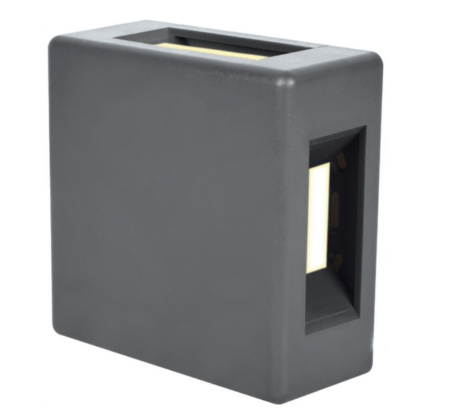 Светильник архитектурный бра DUWI Nuovo LED 7W, 3000K, IP54, серый, пластик