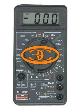 Мультиметр Ресанта М-832/DT 832