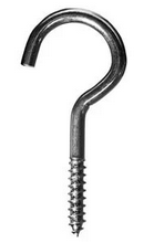 Шуруп-полукольцо 4*30 (4 шт) - пакет Tech-Krep