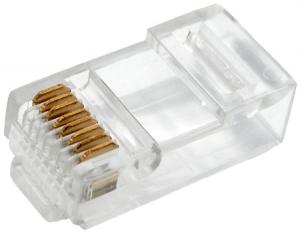 Разъем REXANT RJ-45  8P-8C CAT5e PROCONNECT компьютерный   05-1021-3 05-1021-3 (кратно 100)